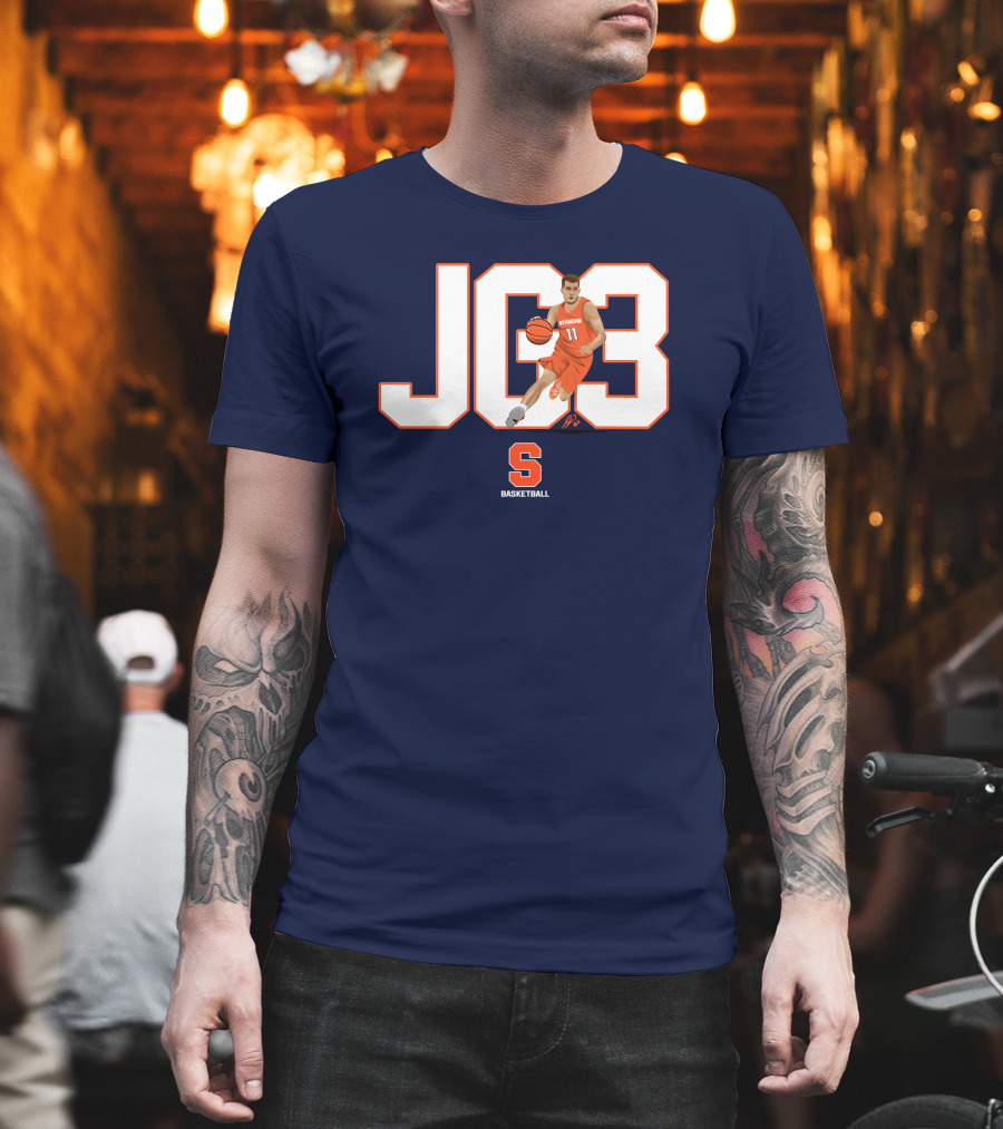 JG3 Joe Girard Syracuse S Basketball The Players Trunk Collaboration T-Shirt