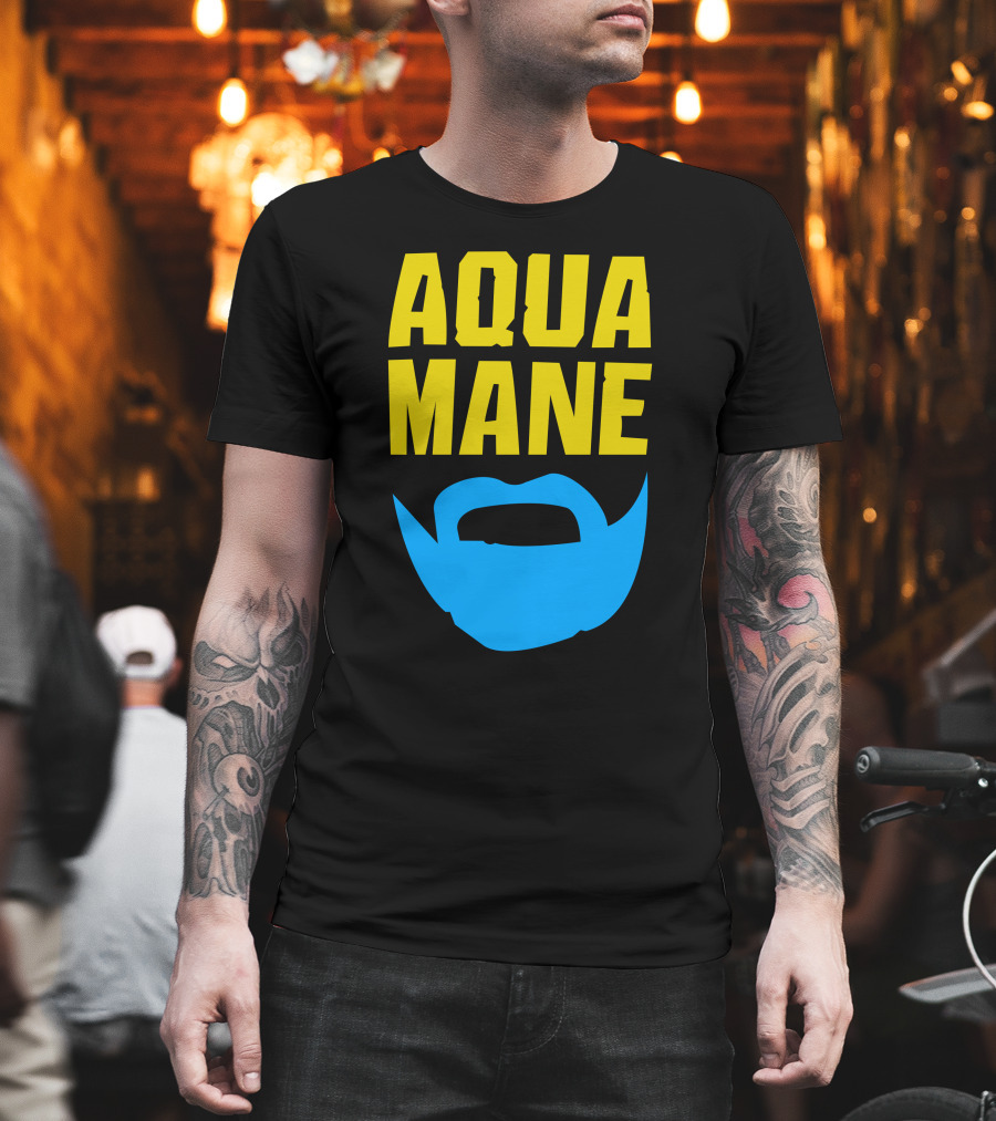 Memphis Grizzlies Aqua Mane Beard T-Shirt