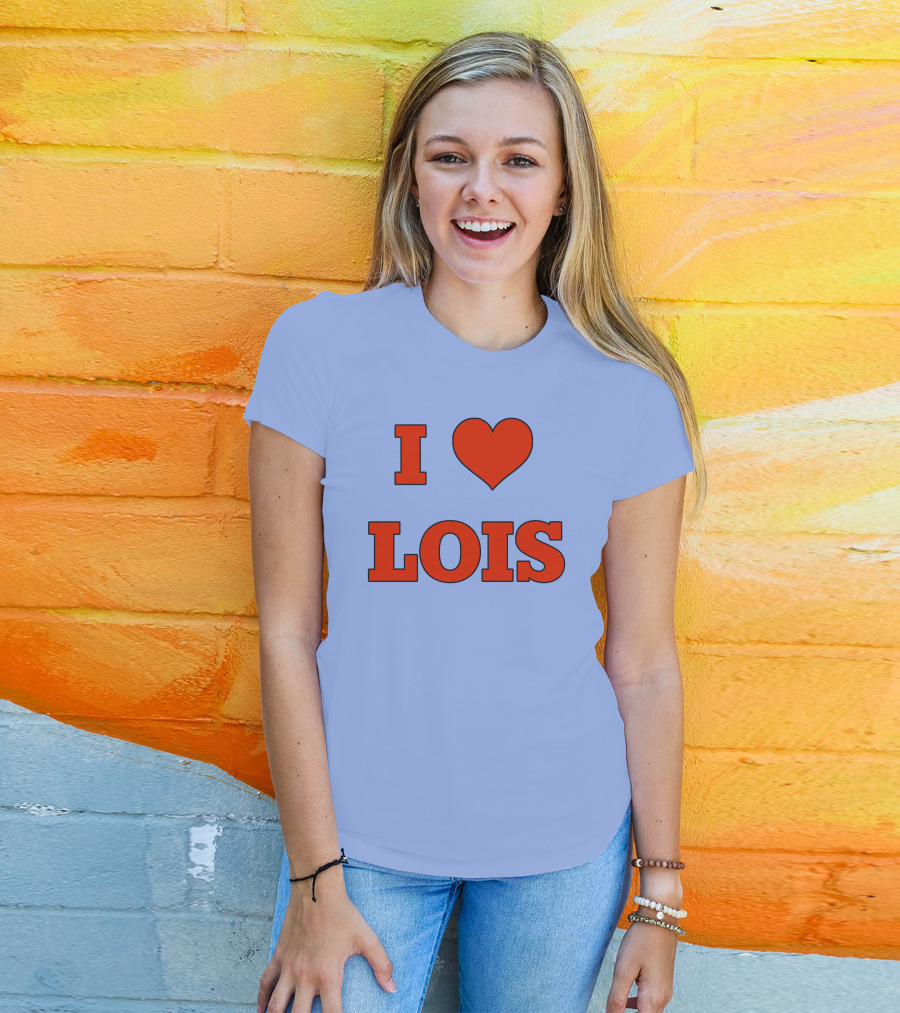 Peter Griffin I Love Lois Heart T-Shirt