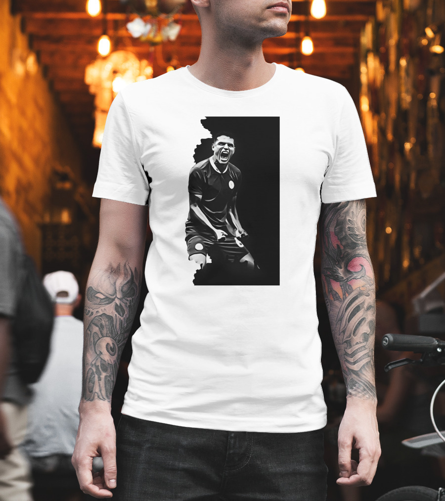 O Monstro Soccer Celebration Iconic Athlete Performance T-Shirt