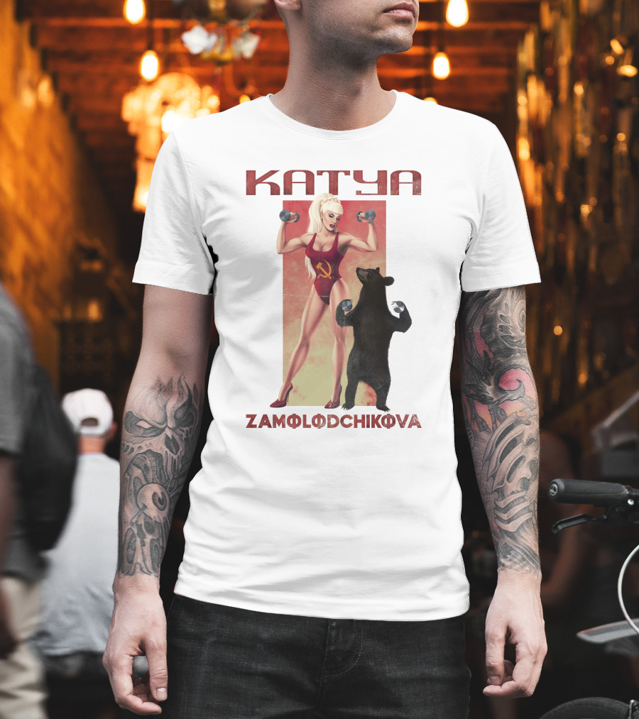 Katya Zamolodchikova Fitness Soviet Bear T-Shirt