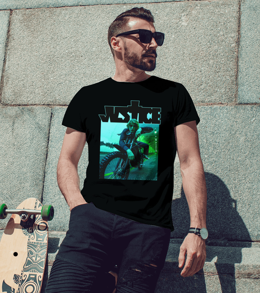 Justice Dirt Bike Photo Merch Justin Bieber T-Shirt