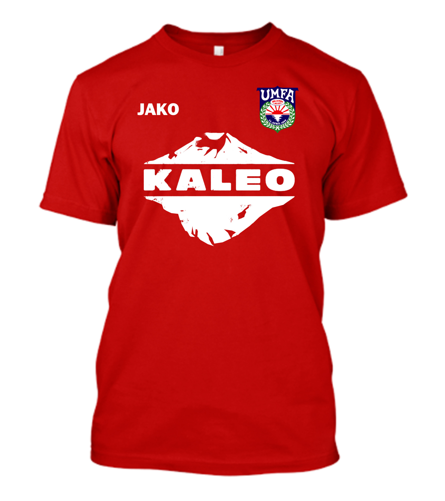 JAKO Kaleo UMFA Crest Red T-Shirt
