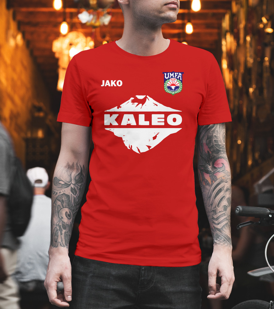 JAKO Kaleo UMFA Crest Red T-Shirt