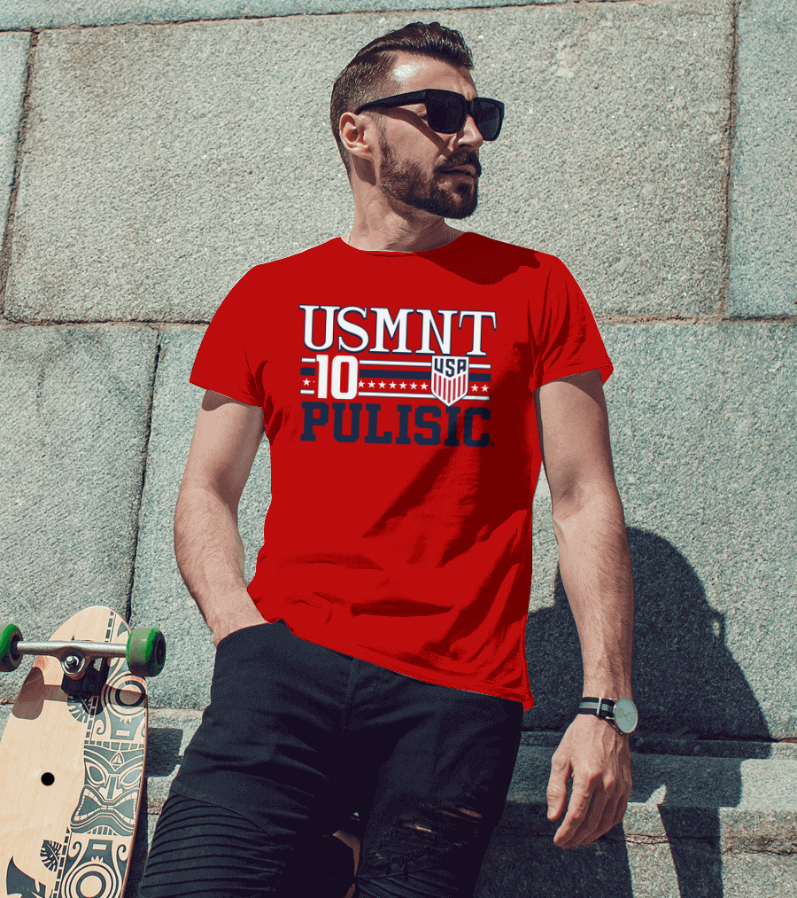 USMNT Pulisic 10 USA Soccer Stars T-Shirt