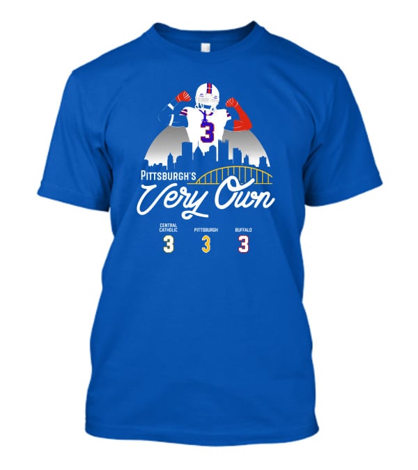 Pittsburgh's Very Own Central Catholic Pittsburgh Buffalo 3 T-Shirt