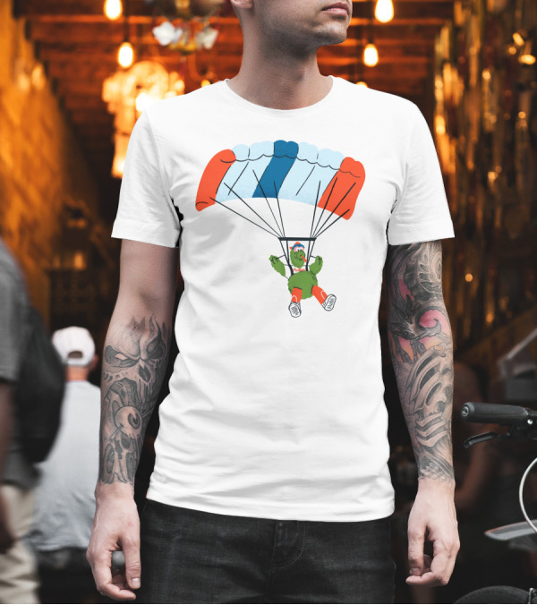 Baseballin Parachuting Mascot on Our Way to a 162-0 Season T-Shirt Baseballin Parachuting Mascot on Our Way to a 162-0 Season T-Shirt