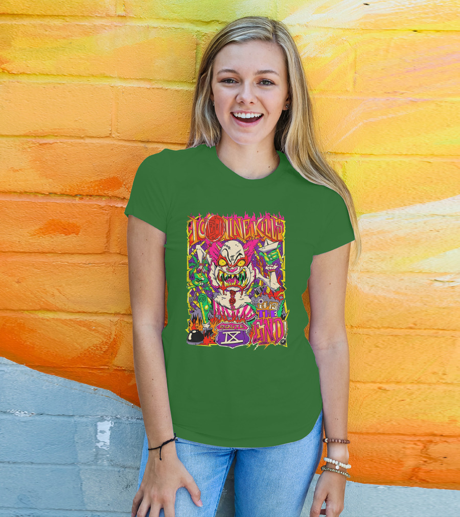 Ice Nine Kills Zombie Clown Route IX It’s The End T-Shirt