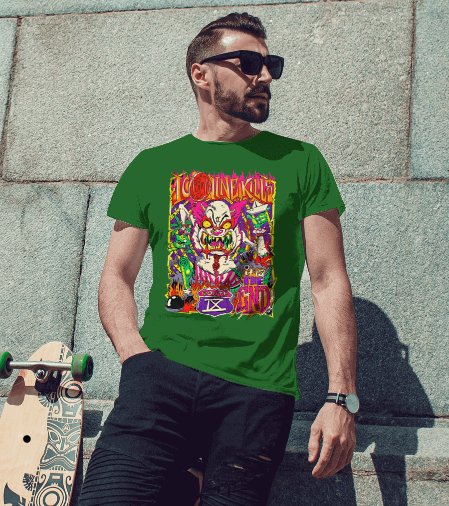 Ice Nine Kills Zombie Clown Route IX It’s The End T-Shirt