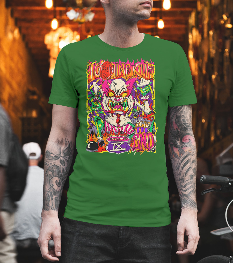 Ice Nine Kills Zombie Clown Route IX It’s The End T-Shirt
