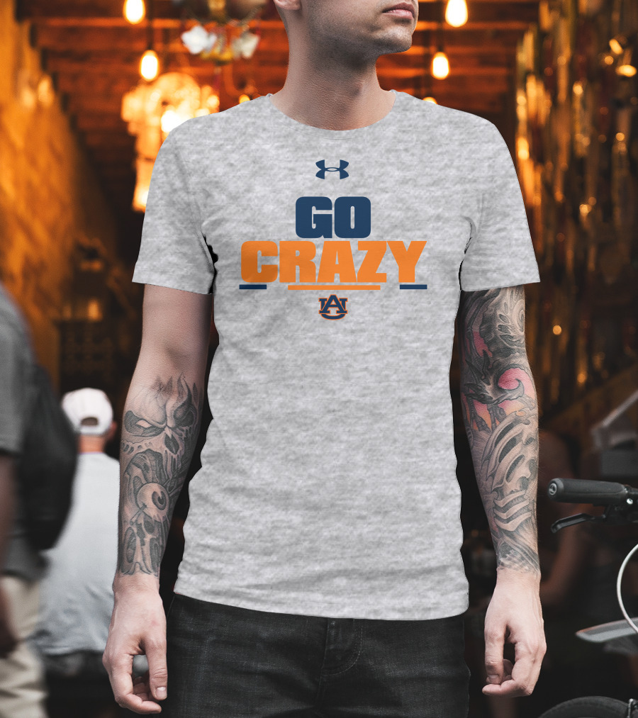 Under Armour Go Crazy Auburn University Auburn Tigers T-Shirt