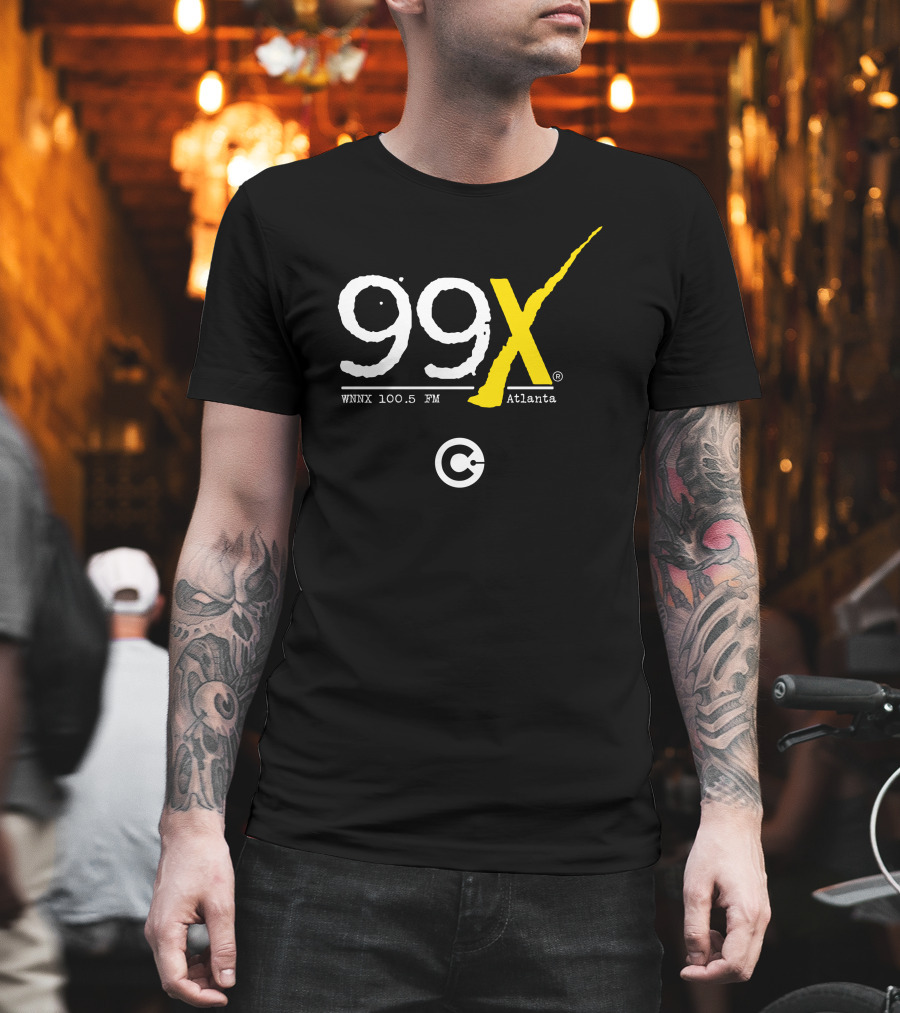 99X WNNX 100.5 FM Atlanta Radio Station T-Shirt