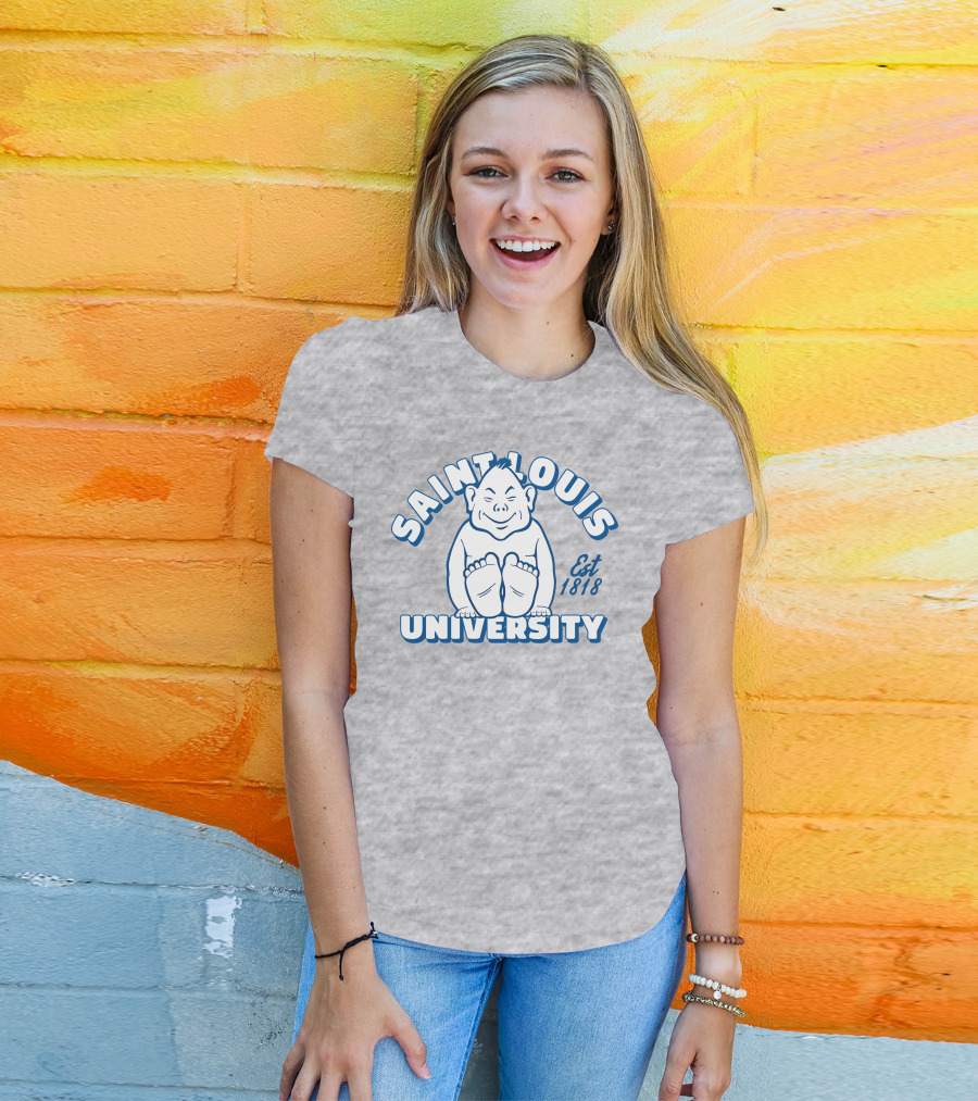 Saint Louis University Billiken Est 1818 T-Shirt