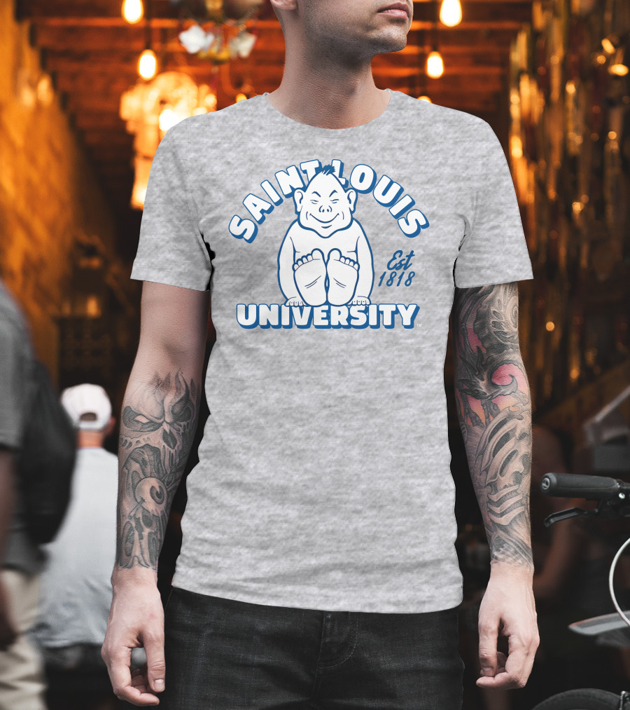 Saint Louis University Billiken Est 1818 T-Shirt