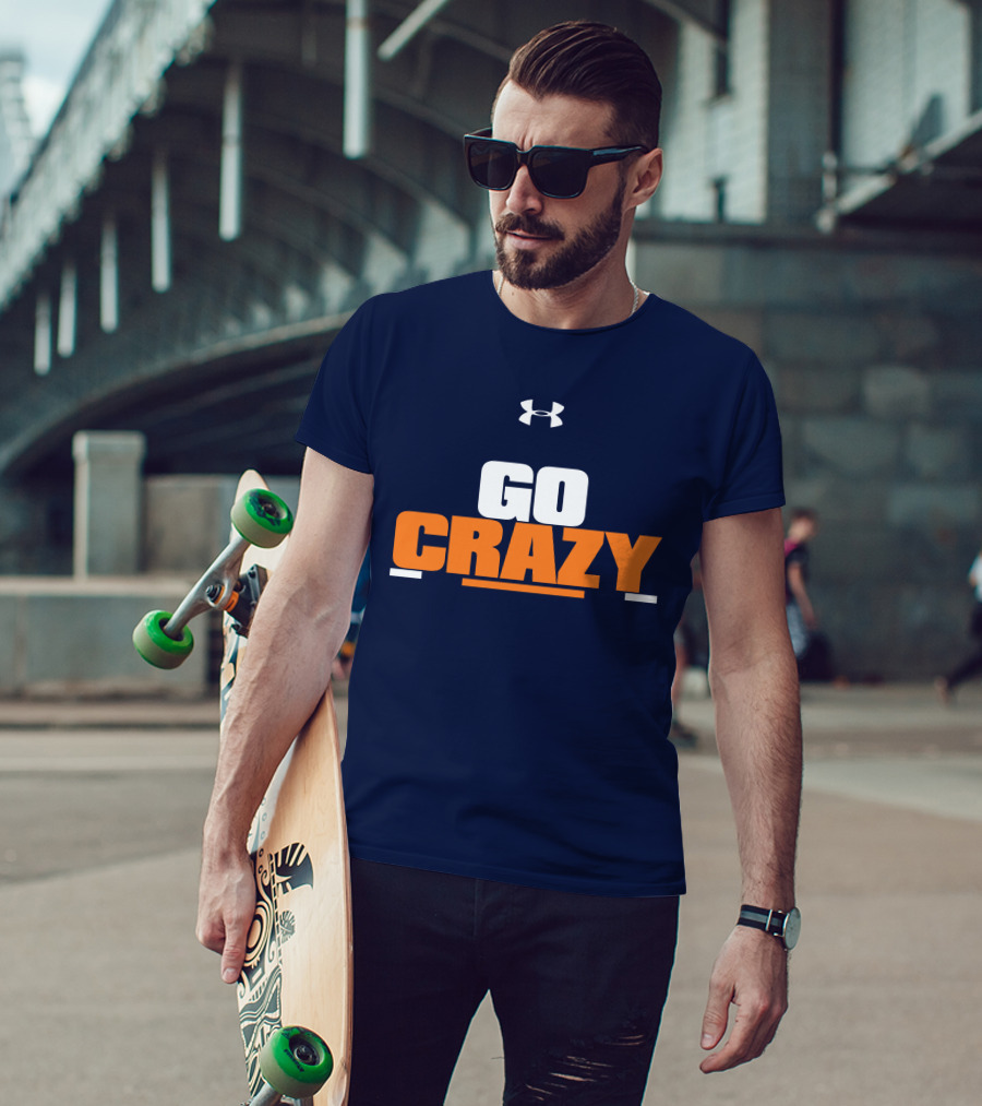 Cadillac Williams Wearing Under Armour Go Crazy T-Shirt