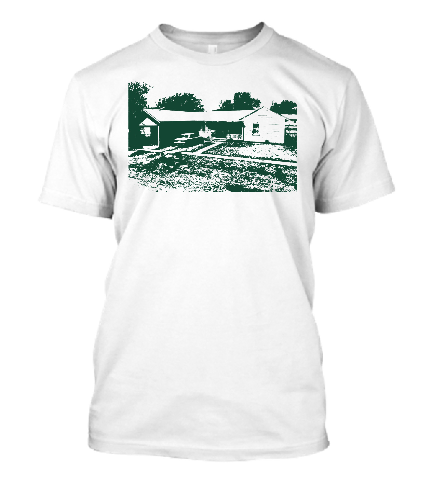 Deadair Store House Green Rustic Homestead T-Shirt
