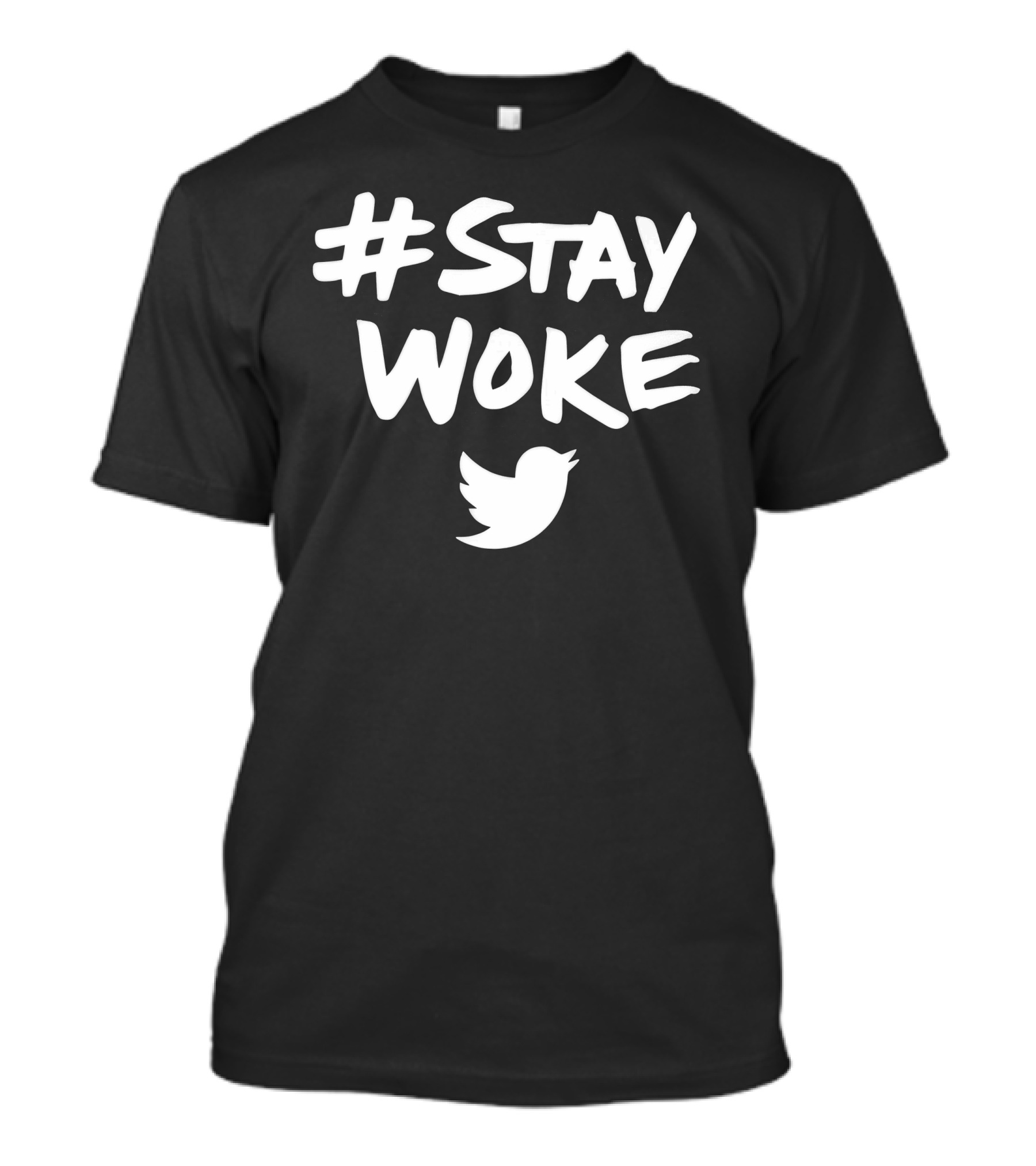 Stay Woke Twitter Bird Logo Elon Musk T-Shirt