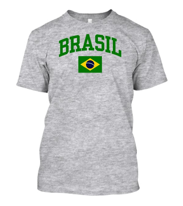 Nowunitedmusic Josh Beauchamp Brasil Flag Wearing T-Shirt
