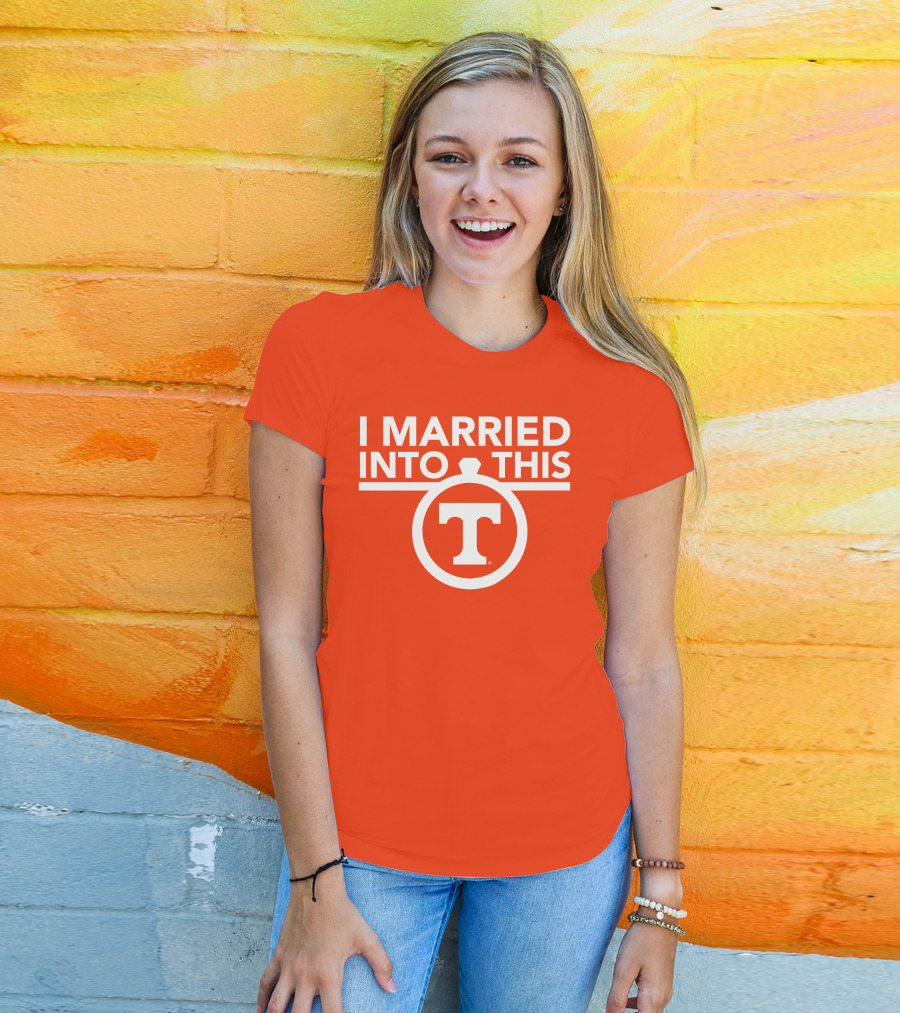 I Married Into This Tennessee Vols Champion T-Shirt