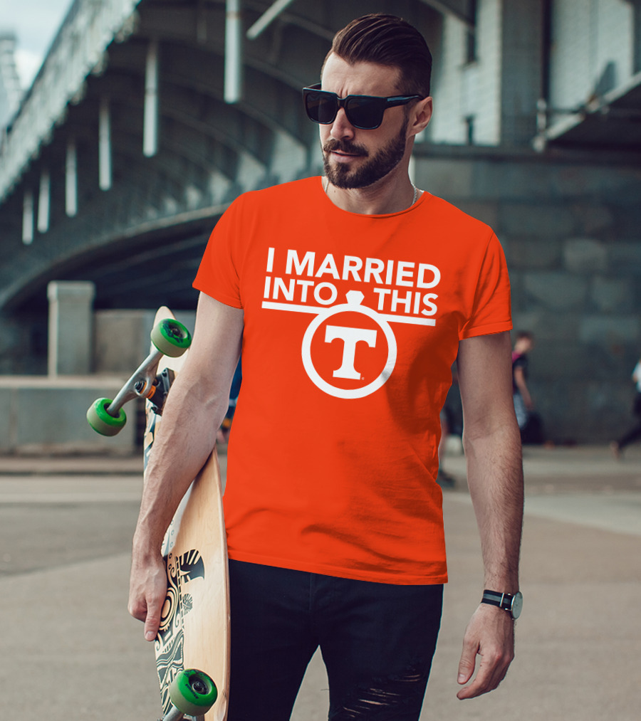 I Married Into This Tennessee Vols Champion T-Shirt