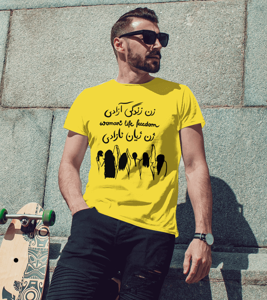 Thehouseofpod Woman Life Freedom زن زندگی آزادی زن ژیان ئازادی T-Shirt
