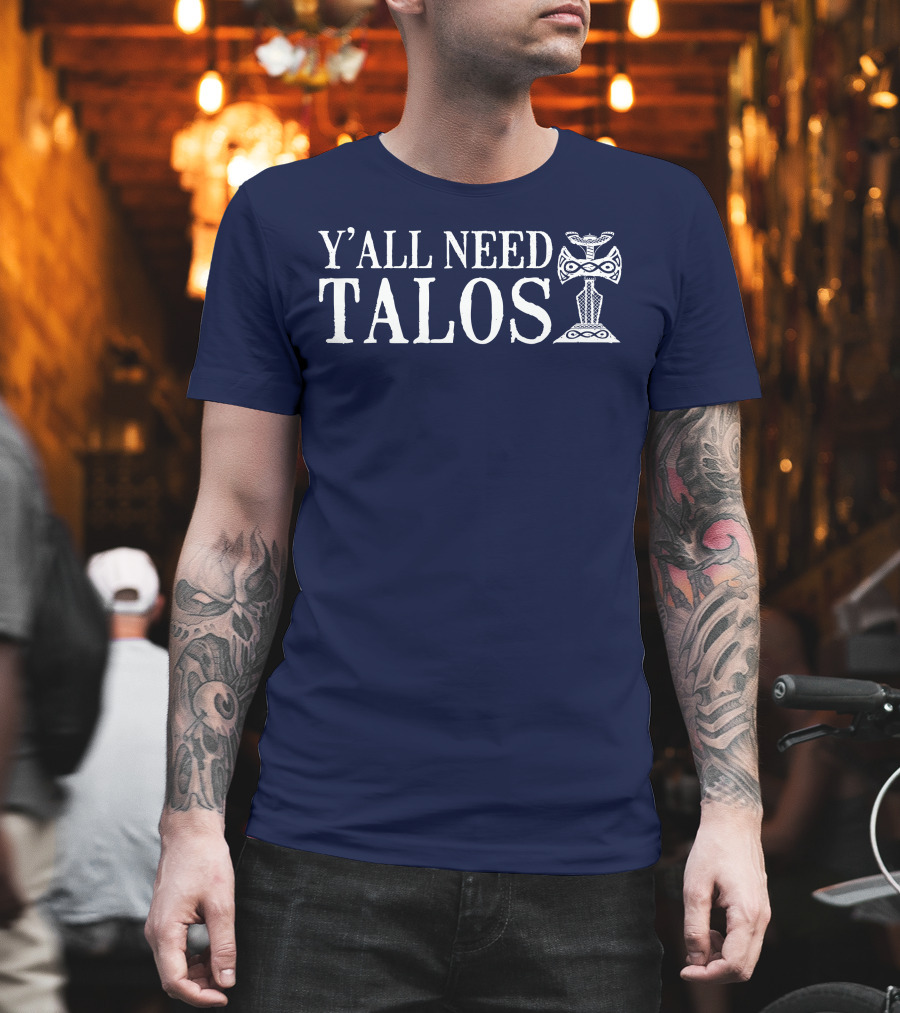 Y'All Need Talos Pantaloonzzz Nordic Symbol T-Shirt