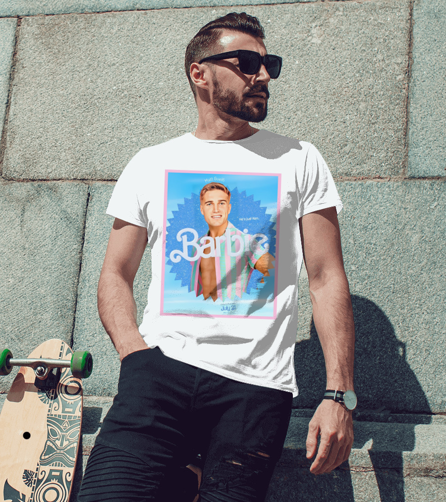Matt Guelfi He's Just Ken Barbie Movie July 21 T-Shirt
