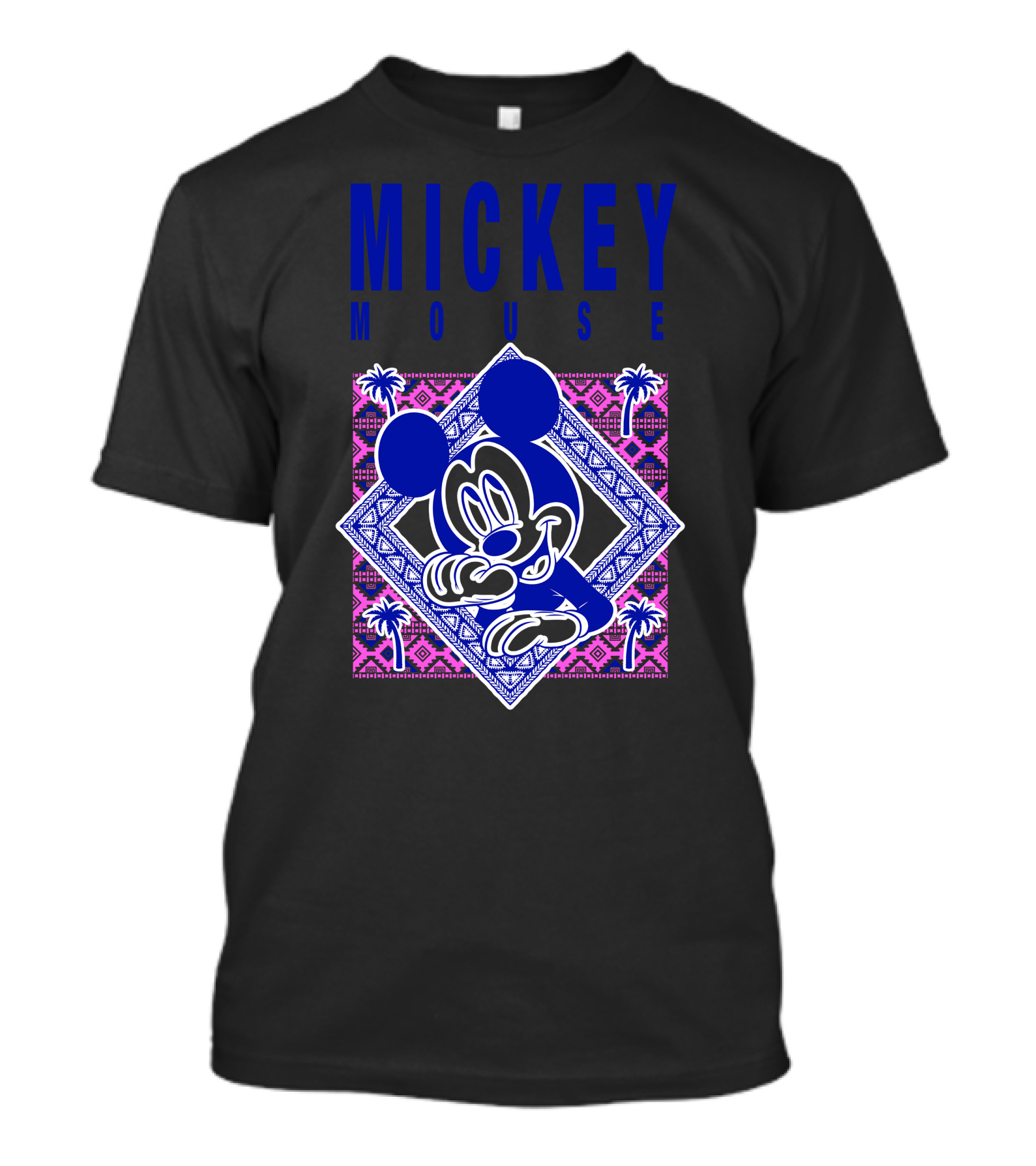 Mickey Mouse Bandana Tropical T-Shirt