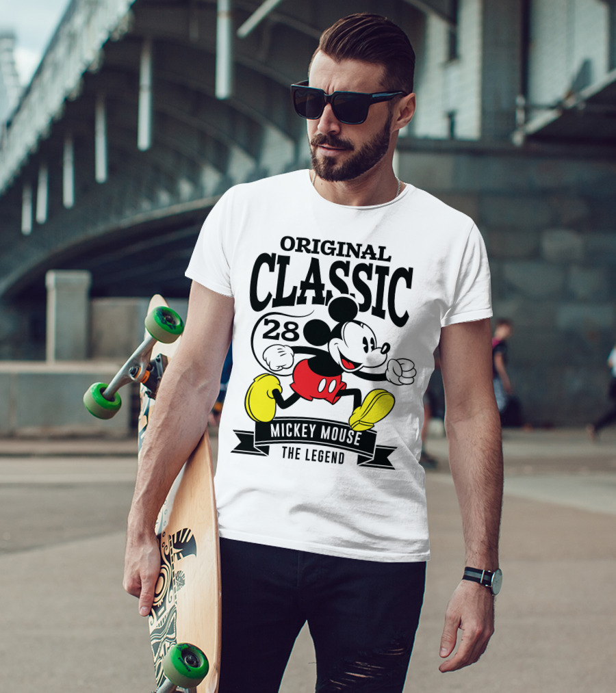 Original Classic Mickey Mouse 28 The Legend T-Shirt