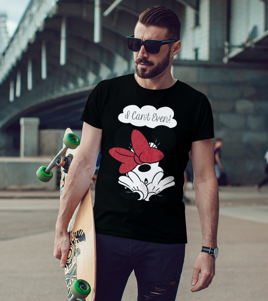 Minnie Mouse I Can't Even Disney Iconic Expression T-Shirt