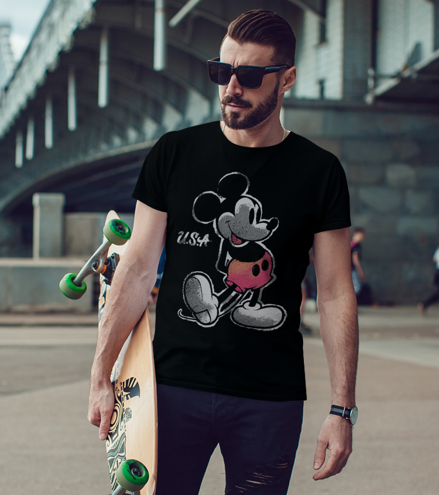 Mickey Mouse USA America Disney T-Shirt