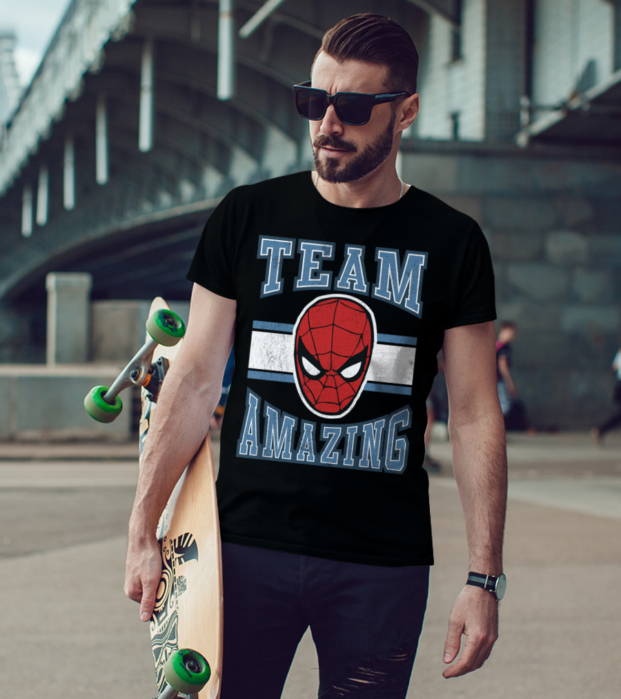 Marvel Amazing Spider-Man Team Classic T-Shirt