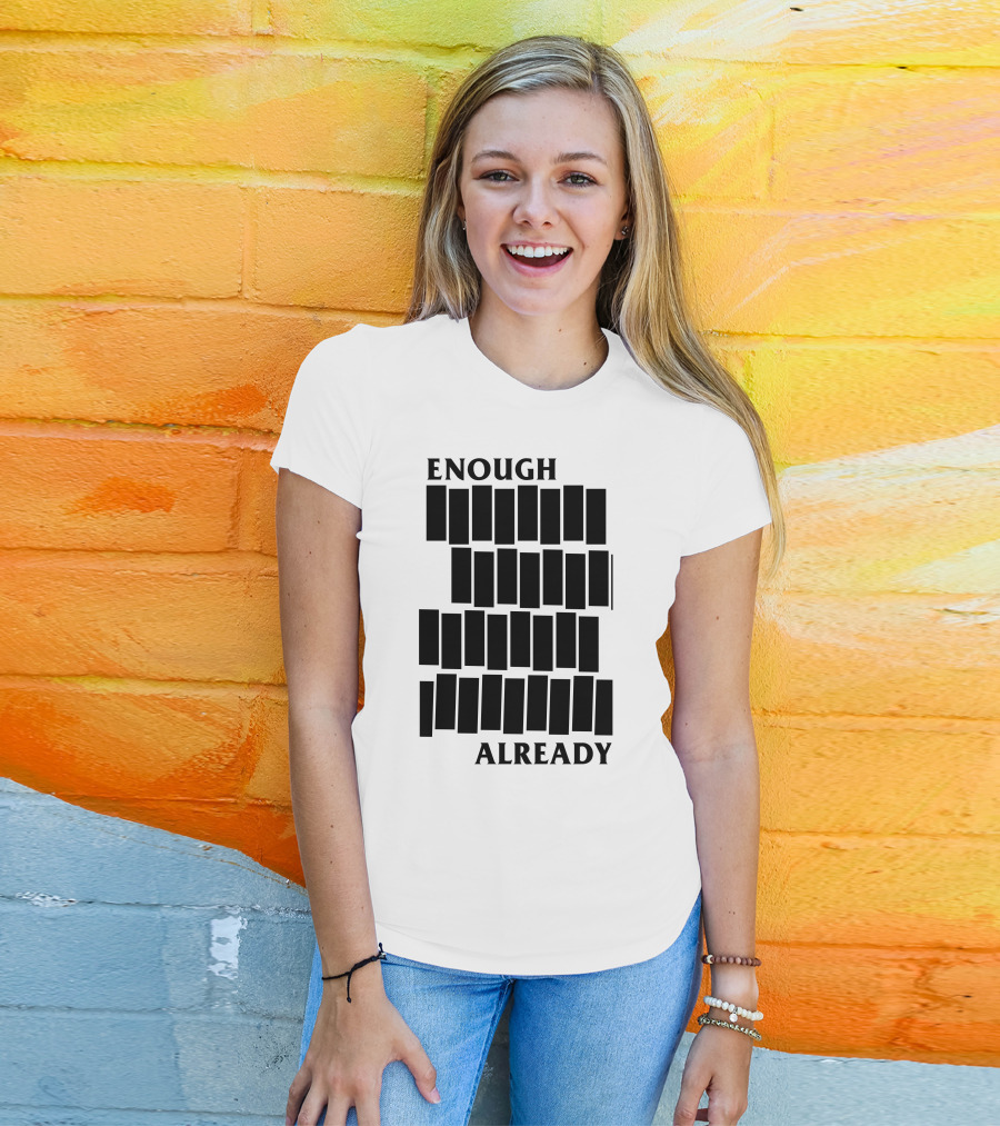 Enough Already Bomb The Music Industry Asian Man Records Merch T-Shirt