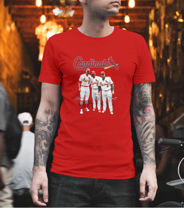 CARDINALS BASEBALL LEGENDS RED T-Shirt CARDINALS BASEBALL LEGENDS RED T-Shirt