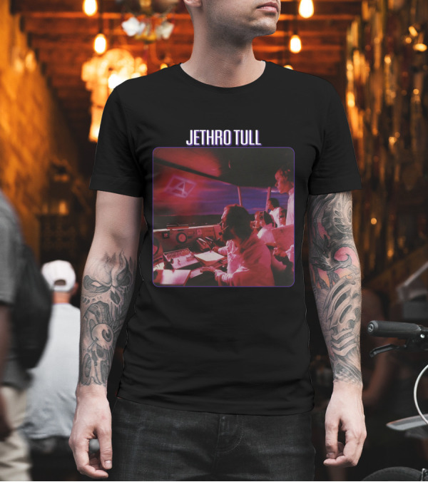 Jethro Tull A Album Control Room Scene T-Shirt Jethro Tull A Album Control Room Scene T-Shirt