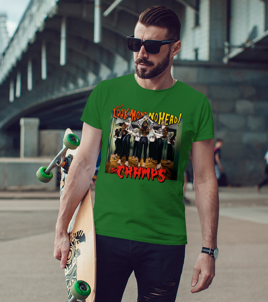 Look Mom No Head The Cramps Mirror Reflections T-Shirt