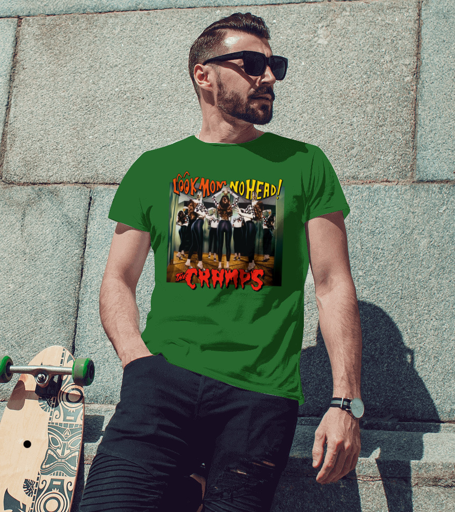 Look Mom No Head The Cramps Mirror Reflections T-Shirt