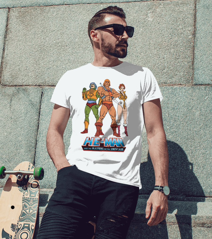 He-Man And The Masters Of The Universe Classic Trio T-Shirt