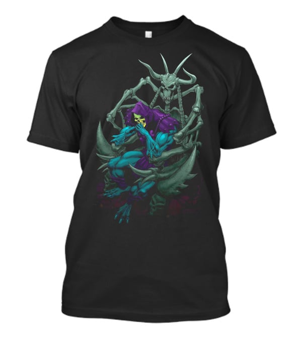 Masters Of The Universe Skeletor On Bone Throne T-Shirt
