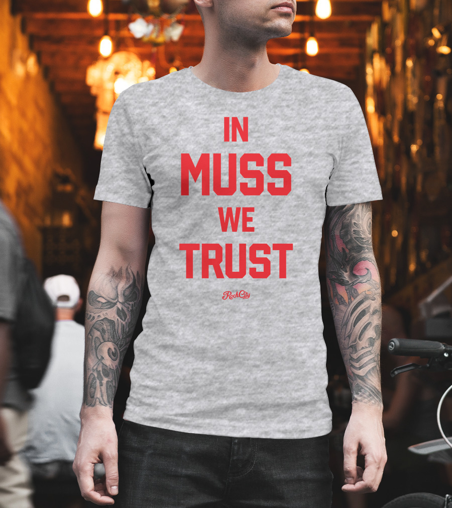 In Muss We Trust Rock City Grey T-Shirt