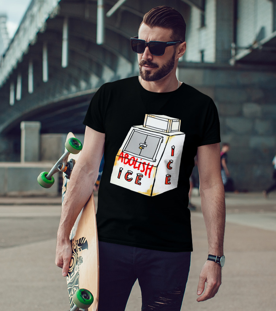 Abolish Ice Aoc Merch Ice Vending Machine T-Shirt