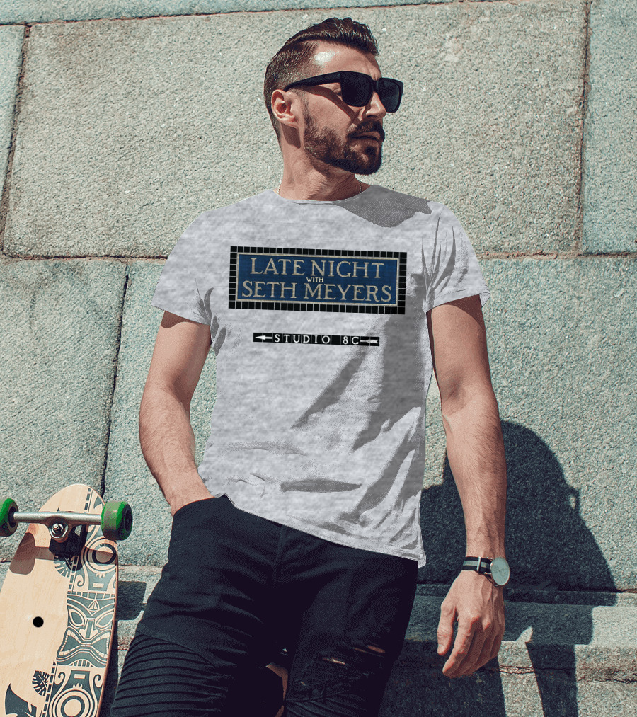 Late Night With Seth Meyers Studio 8G Subway T-Shirt