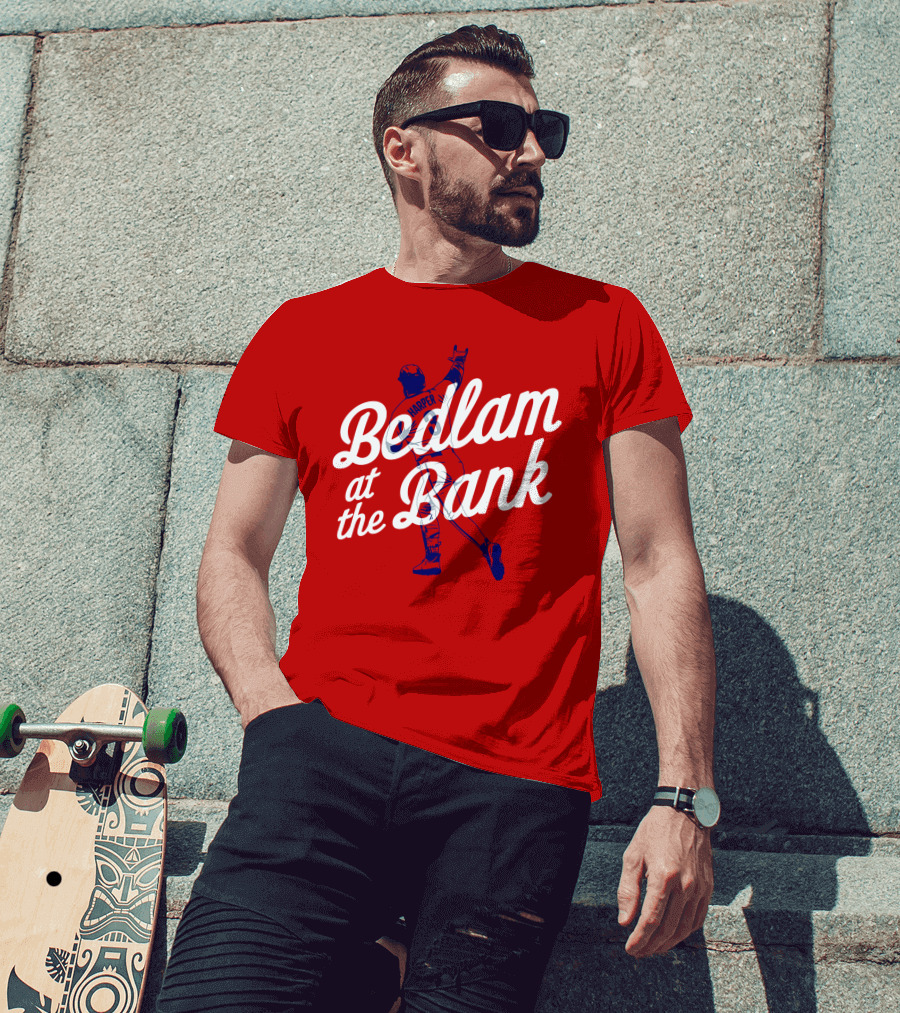 Bedlam At The Bank Harper Baseball Moment T-Shirt