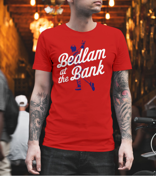 Bedlam at the Bank Harper Baseball Moment T-Shirt Bedlam at the Bank Harper Baseball Moment T-Shirt