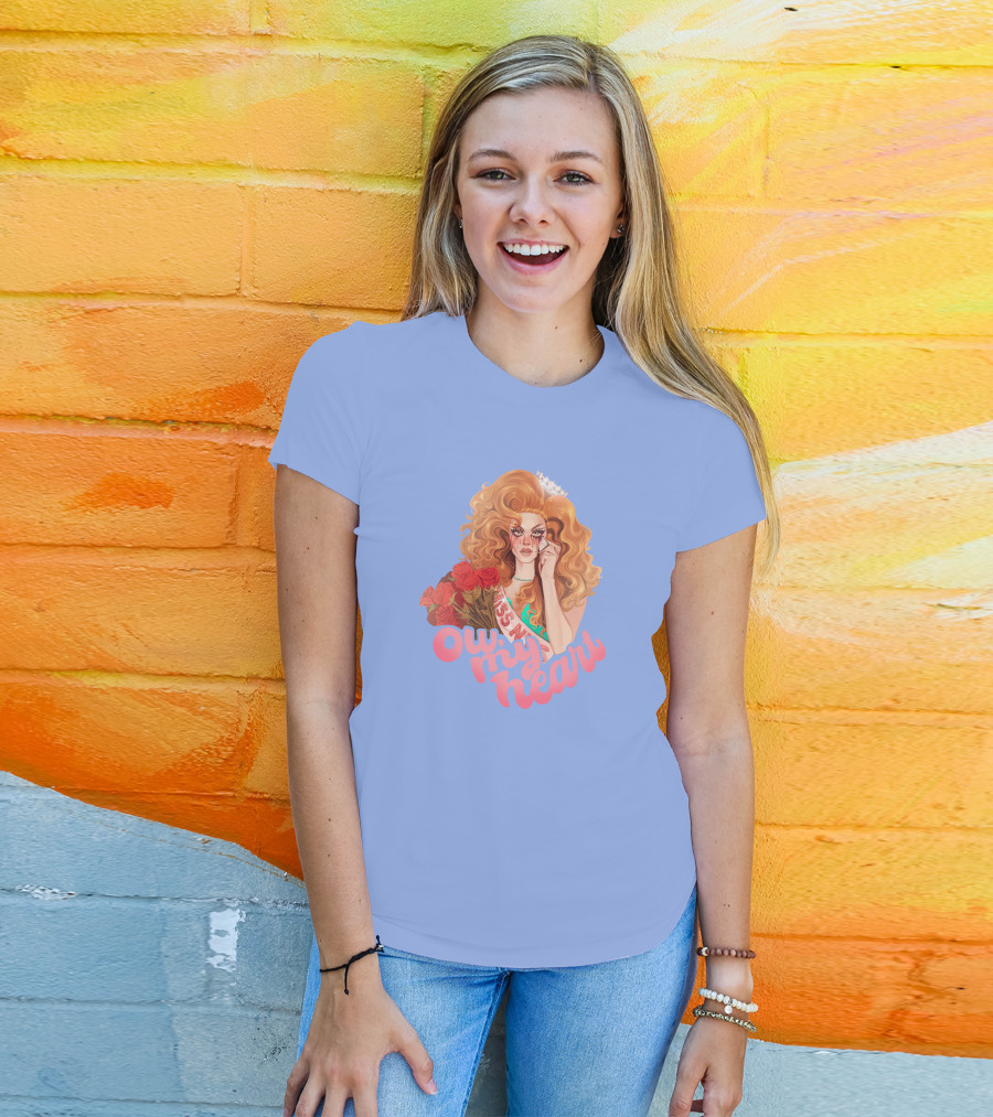 Ow My Heart Mybestjudy Pageant Roses T-Shirt