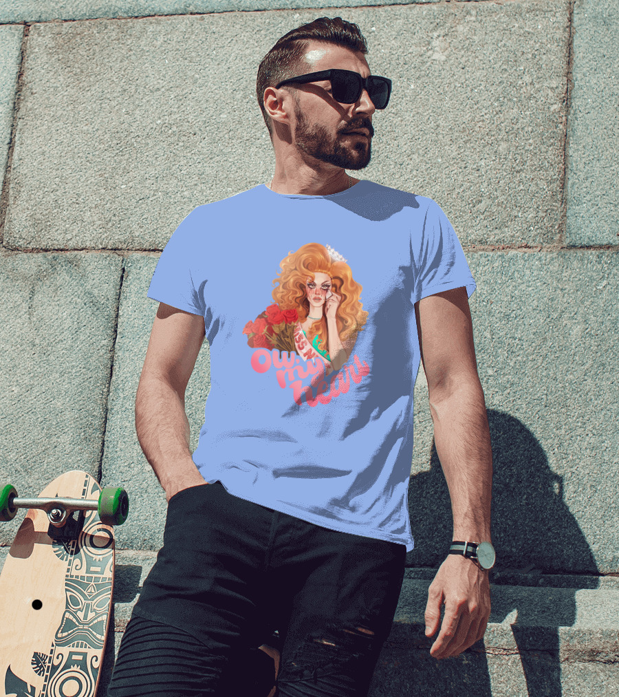 Ow My Heart Mybestjudy Pageant Roses T-Shirt