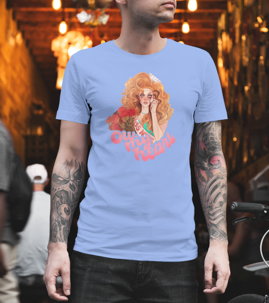 Ow My Heart Mybestjudy Pageant Roses T-Shirt