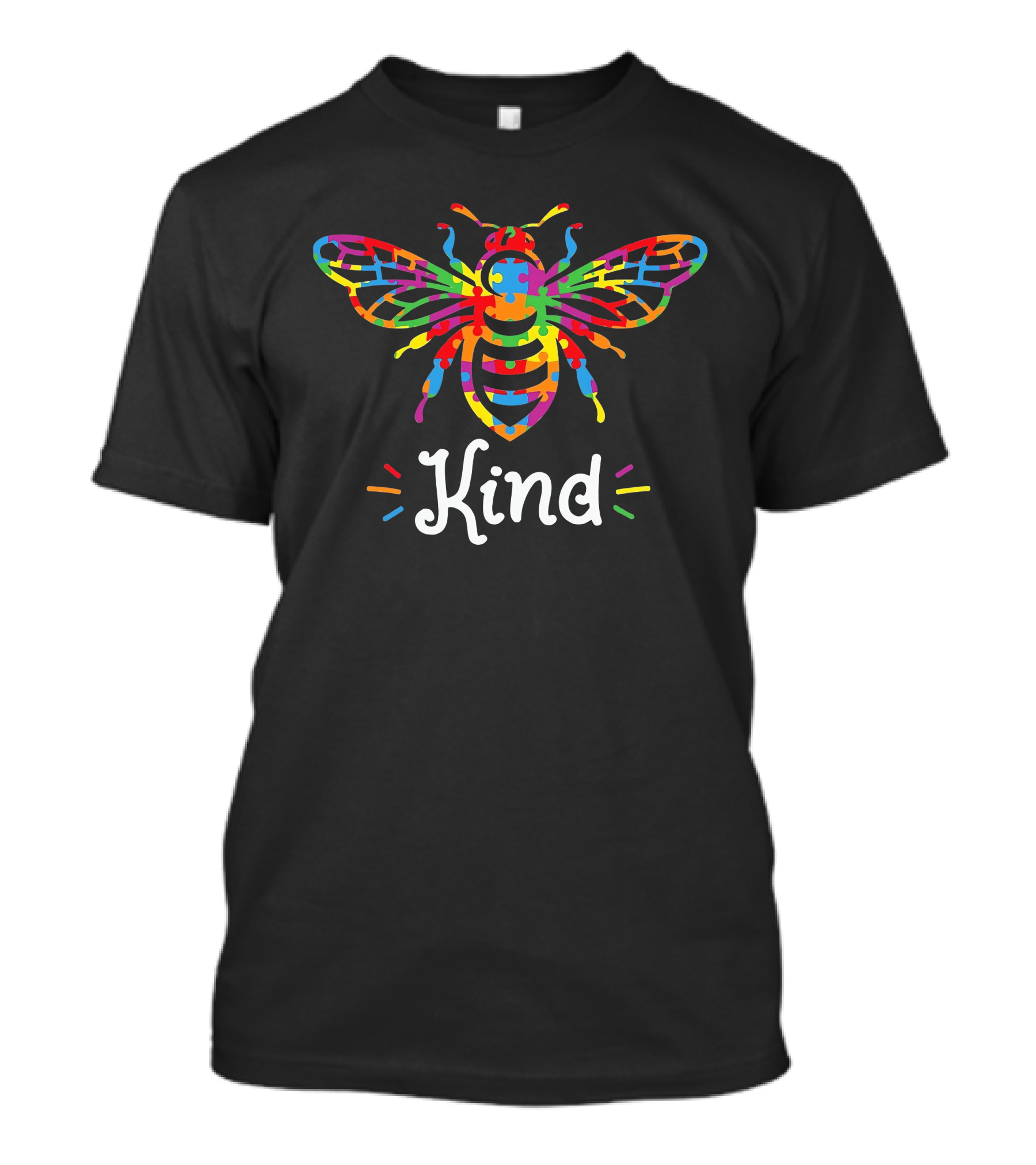 Cory Booker Kind Autism Puzzle Bee T-Shirt