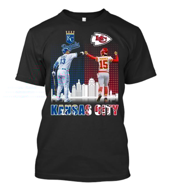 KANSAS CITY PEREZ ROYALS MAHOMES CHIEFS 18 T-Shirt