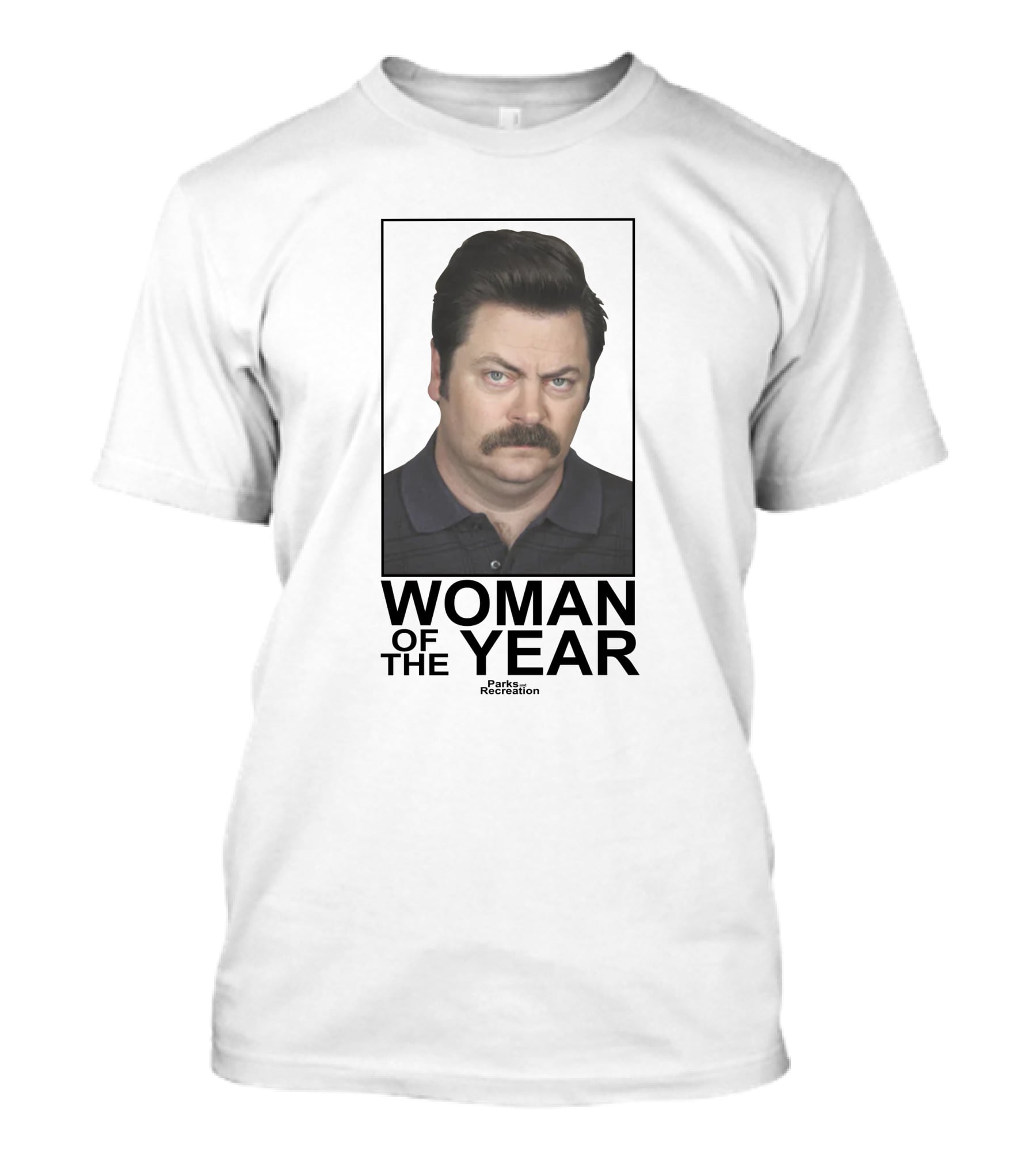 Ron Swanson Woman Of The Year Parks And Recreation T-Shirt